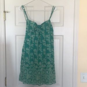 Blue Summer Tie-Back Dress